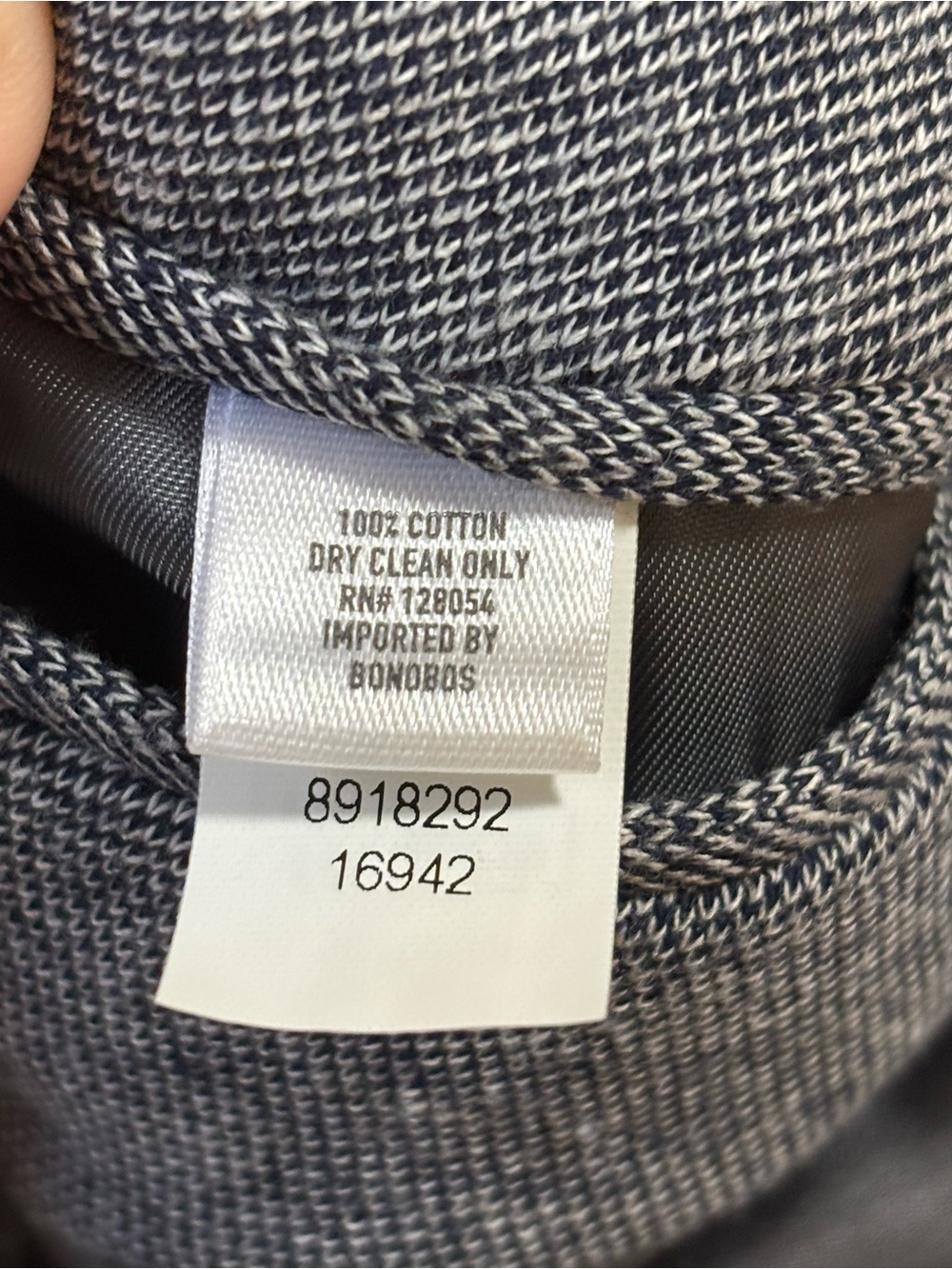 Bonobos Men’s Gray 100% Cotton Blazer Size 40S US / EU 50 Coat Business - Picture 9 of 16